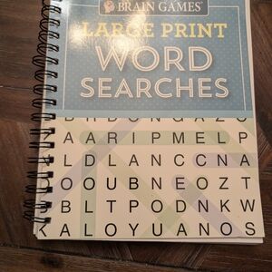 Brain Games Large Print Word Search Book